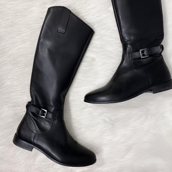 black riding boots equestrian